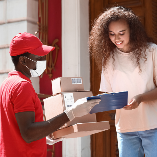 livraison à main propre